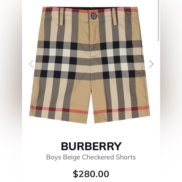 Like new Burberry shorts - Picture 1 of 4